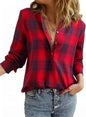 Casual Plaid Shirt For Women