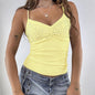 New Women's Solid Color Temperament Sexy Vest