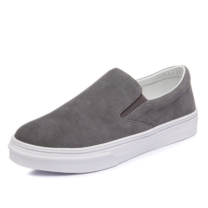 Women's Shoes Lightweight Non-slip Retro Loafers Slip-on Pumps Product information: Lining material: single lining/velvet lining Heel height: low heel (1-3CM) Heel shape: flat heel Sole material: rubber sole Style: lazy shoes Toe holder shape: round head