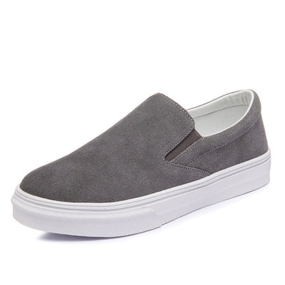 Women's Shoes Lightweight Non-slip Retro Loafers Slip-on Pumps Product information: Lining material: single lining/velvet lining Heel height: low heel (1-3CM) Heel shape: flat heel Sole material: rubber sole Style: lazy shoes Toe holder shape: round head