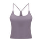 Simple Camisole Sports Abdominal Exercising Band Chest Pad Beauty Back Yoga Vest