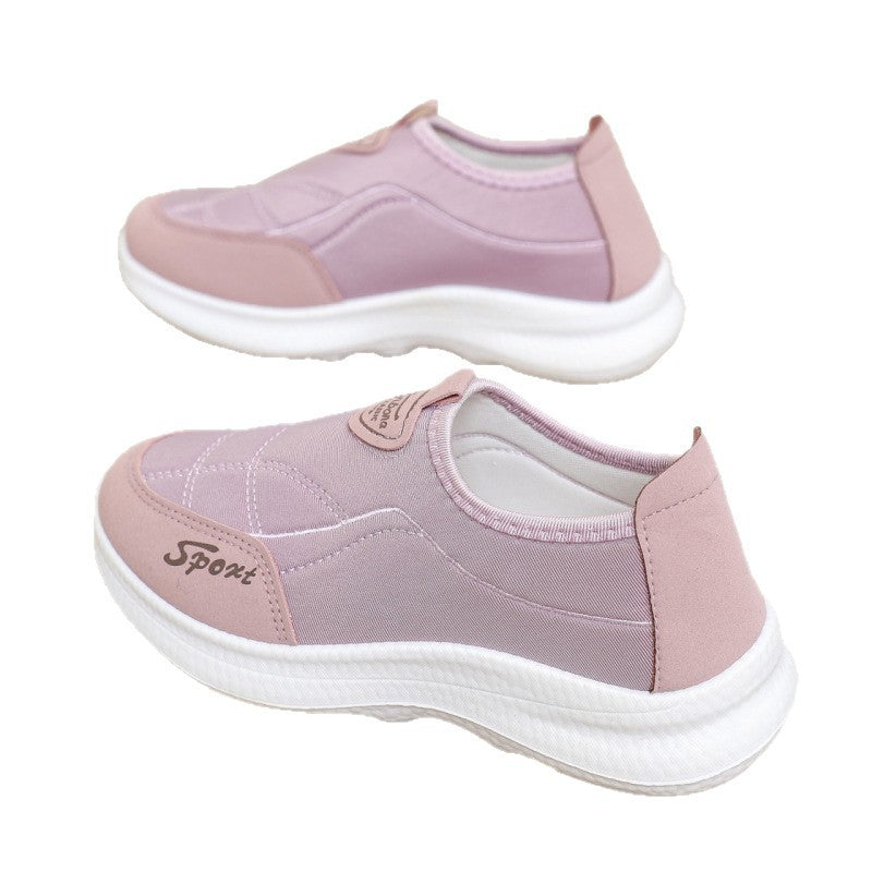 Height-Enhancing Soft-Soled Non-Slip Ultra-Light Sports Shoes For Middle-Aged And Older Moms