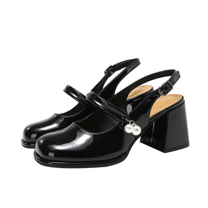 Womens Plus-Size Round-Toe Sandals For Wide And Chunky Feet