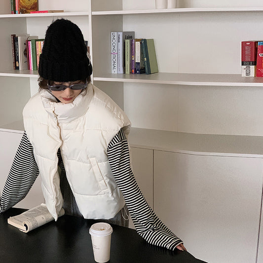 Thick Warm Cotton Waistcoat Loose Casual Vest