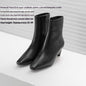 Womens Genuine Leather Snow Boots For Winter Cowhide