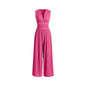 Sleeveless Knitted Jumpsuit Loose Wide-leg Pants