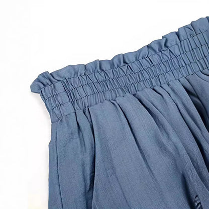 Women's Pure Color All-matching Casual Lace Shorts