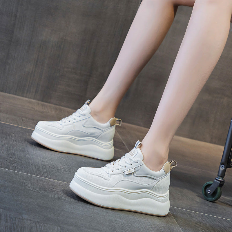 Wedge Platform Thick Bottom Inner Height Increasing Casual Shoes Wedge Platform Height Increasing Shoes – Thick Bottom Casual Boost your style and comfort with wedge platform height increasing shoes. Thick bottom design provides support, casual style, and