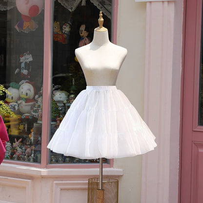 Crinoline Boneless Soft Veil Lolita Princess Pettiskirt Cotton Candy Clouds Crinoline