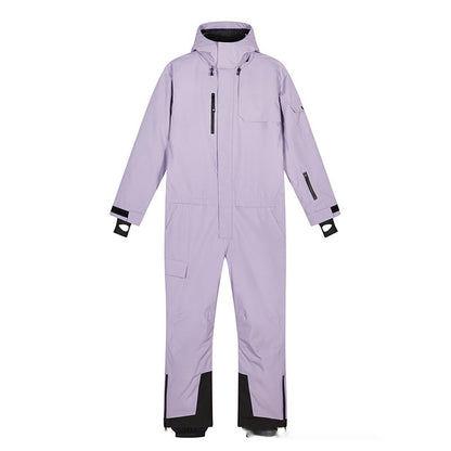 Waterproof Winter Warm One-piece Ski Suit