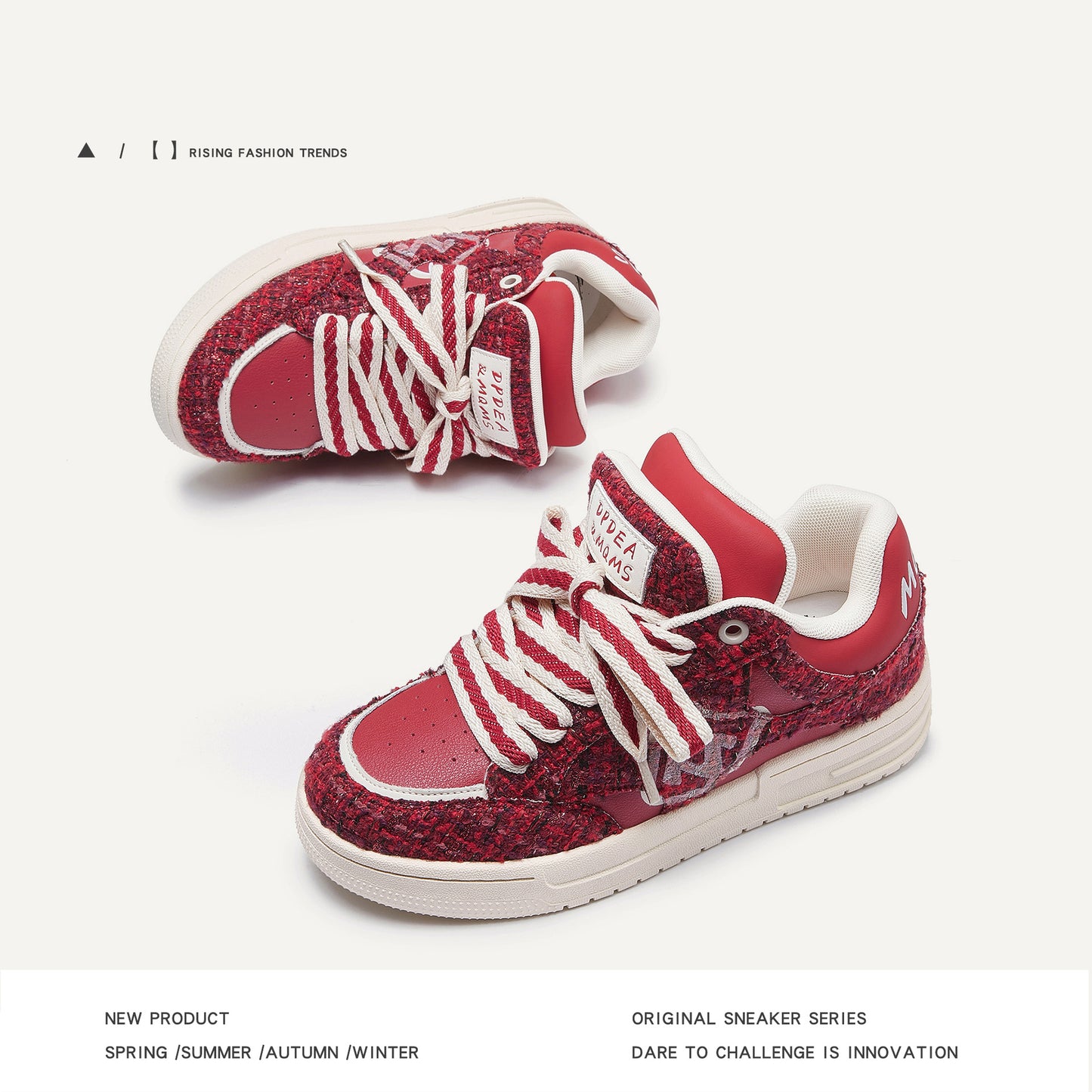 Women's Creative All-match Printed Flat Sneakers Women's Printed Flat Sneakers - Stylish & Versatile Shoes Discover women's printed flat sneakers, perfect for badminton. Available in classic colors with flat heels and comfortable cloth lining. Women's Cre