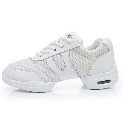 Womens Lace-Up Jazz Dance Shoes For Square Dancing