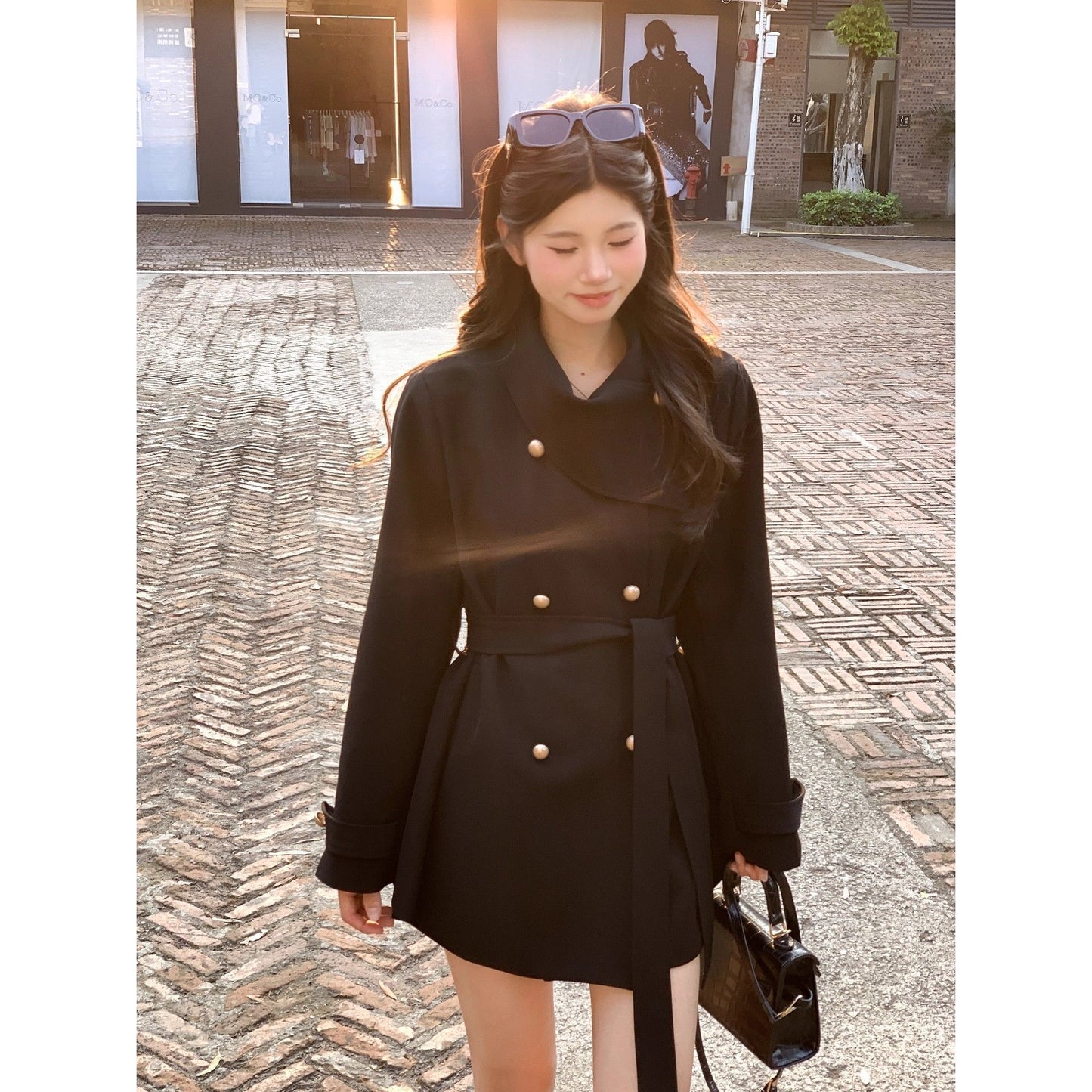 British Style Elegant Trench Coat Coat For Women