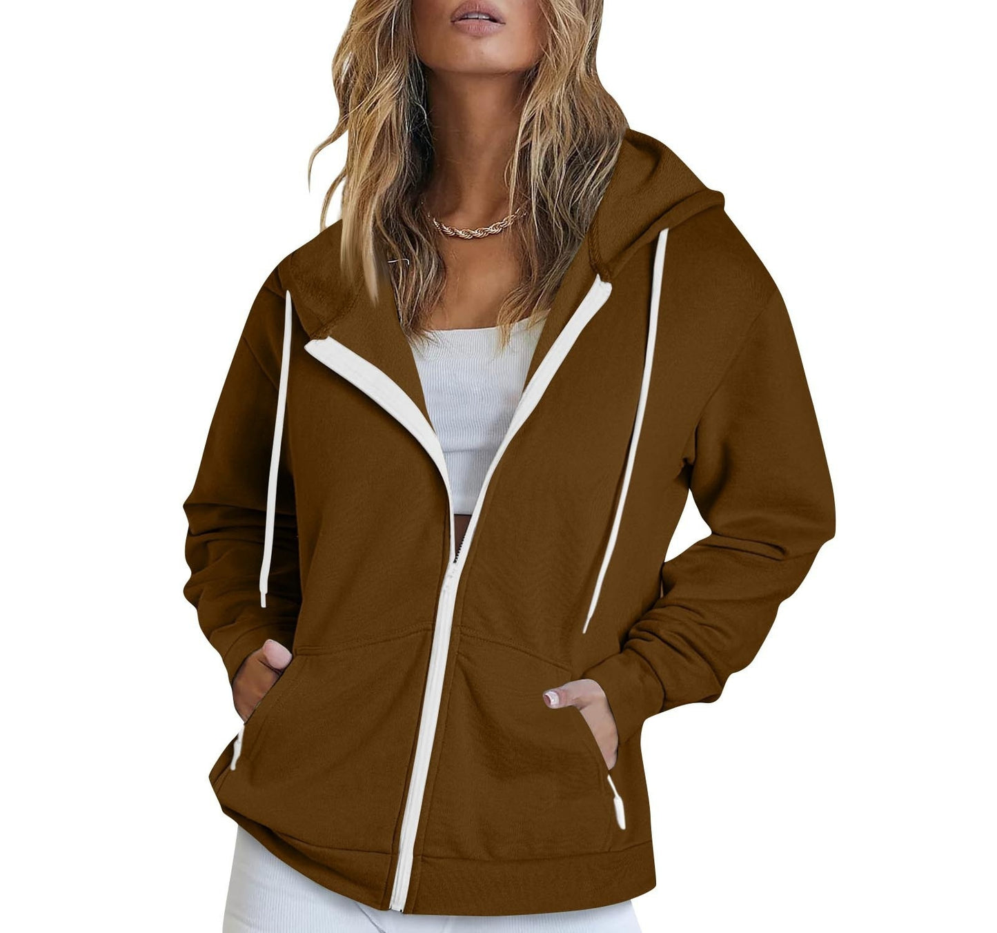 Men's And Women's Sports Hoodie Casual Cardigan Zipper