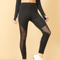 Mesh Ankle-length Pants Sports Stitching Yoga