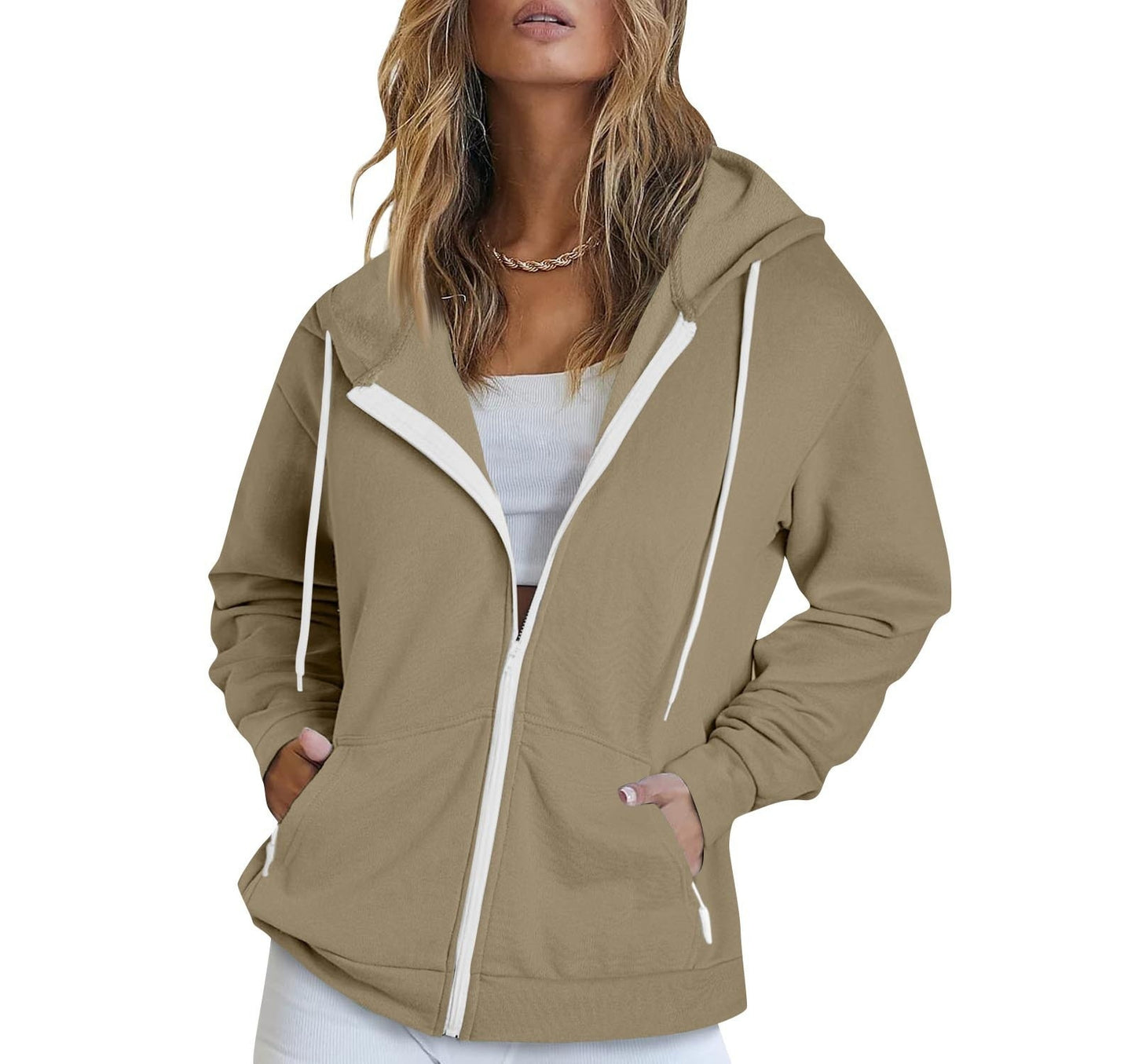 Men's And Women's Sports Hoodie Casual Cardigan Zipper