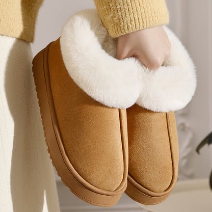 Womens Fashionable Platform Snow Boots
