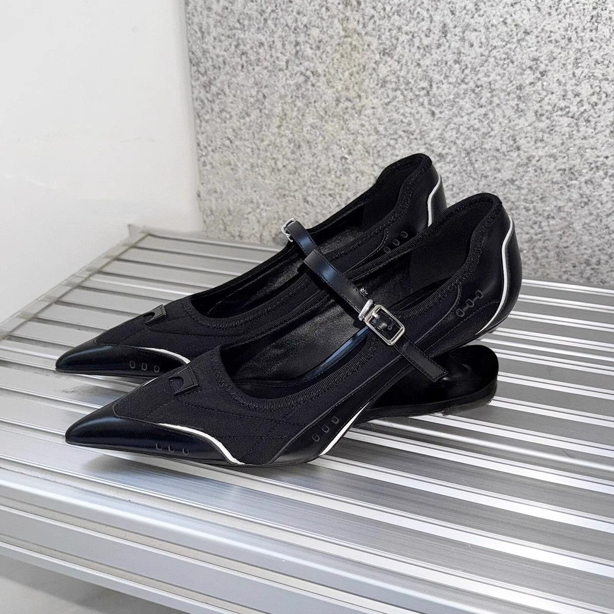 Womens French-style Pointed-toe Stilettos