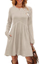 Women's Dress Bohemian Brushed Sunken Stripe