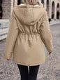 Women's Thick Warm Jacket Solid Color