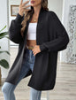 European And American Women's Clothing Simple Loose Sweater Cardigan Multicolor