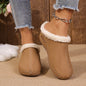Fashion Plush Slippers Outdoor Wedges Sandals Women's Garden Shoes