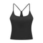 Simple Camisole Sports Abdominal Exercising Band Chest Pad Beauty Back Yoga Vest