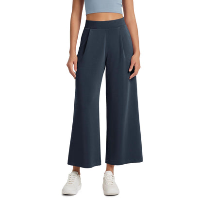 High Elastic Waist With Pocket Comfortable Casual Pants For Women