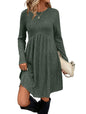 Women's Dress Bohemian Brushed Sunken Stripe