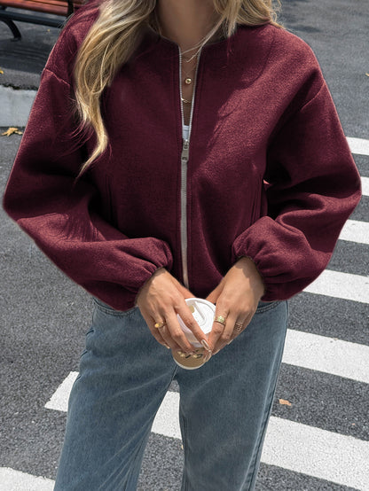 Women's Casual Long-sleeved Jacket Coat