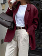 Casual High-end Solid Color Suit Jacket Women's Clothing
