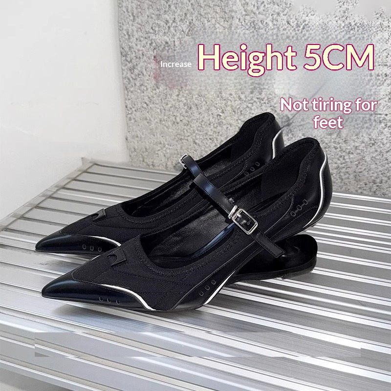 Womens French-style Pointed-toe Stilettos