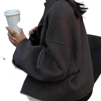 New Women's Fashion Lapel Single-breasted Jacket