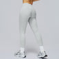 Brushed Yoga Trousers High-waist Quick-drying Slim Fit Fitness Pants