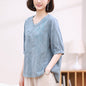 Short Sleeve T-shirt Women's Summer Cotton And Linen Chinese Style Top