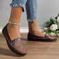 Retro Womens Flat Loafers In A Stylish Vintage Look