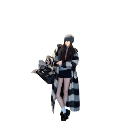 Season Warm Woolen Coat Mid-length