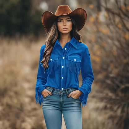 Patchwork Feather Slimming Top Jacket