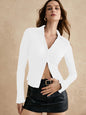 Slim Fit All-matching Women's Long-sleeved Blouse Autumn