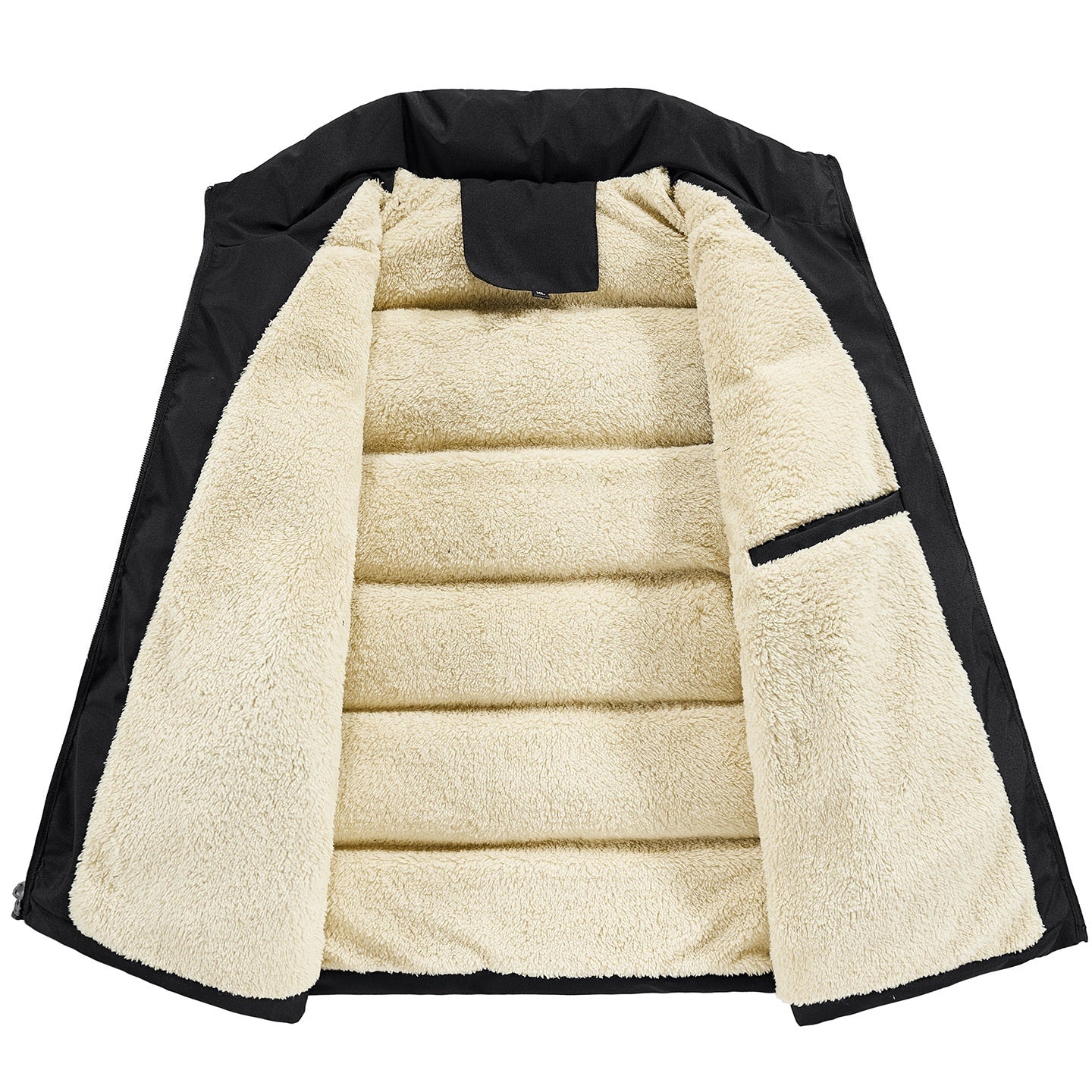 Warm Stand Collar Casual Sleeveless Waistcoat Top For Men