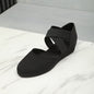 Comfortable Height-increasing Wedge Shoes With A Breathable Closed-toe Design