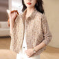 Leisure Baseball Uniform Jacket Cardigan Top