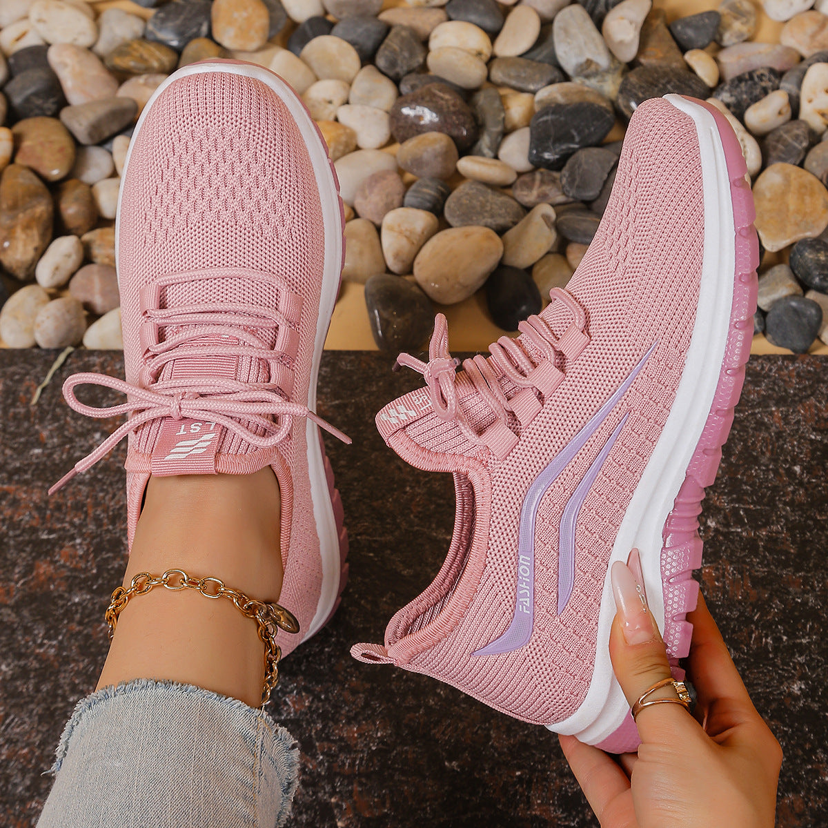 New Fashion Casual Sports Mesh Women's Shoes Womens Casual Sports Mesh Shoes – New Fashion Design Womens Casual Sports Mesh Shoes Women's Casual Mesh Shoes. Lightweight, breathable, and fashionable, perfect for everyday wear and casual activities. New Fas