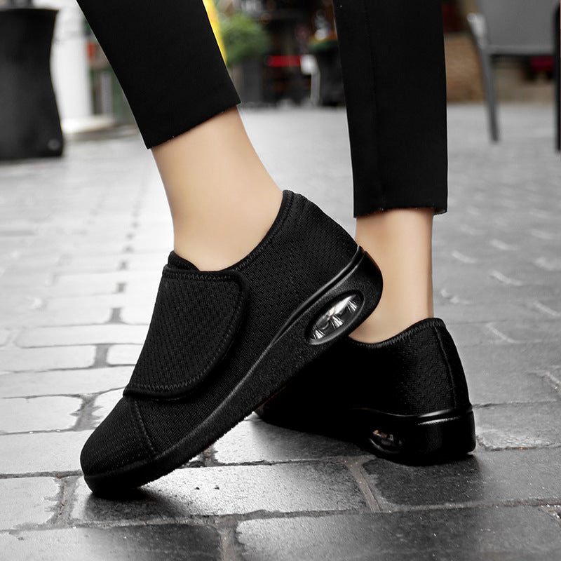 Breathable Mesh Anti-slip Wear-resistant Velcro Sneakers For Middle-aged And Elderly Sports Leisure Breathable Mesh Anti-slip Wear-resistant Velcro Sneakers For Middle-aged And Elderly Sports Leisure Product information: Toe shape: round toe Color: ZJW-23