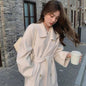New Fashionable Fashion Over The Knee Woolen Coat