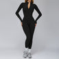 One-piece Close-fitting Fleece Yoga Bodysuit