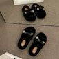 Versatile Furry Cotton Slippers For Womenperfect For Fall And Winter Wear