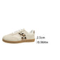 Round Toe Lace-up Vintage Leopard Print German Training Shoes Vintage Leopard Print Training Shoes – Round Toe Lace-up Vintage Leopard Print Training Shoes, Step out in style with . Round toe, lace-up design combines fashion and comfort for casual, sporty