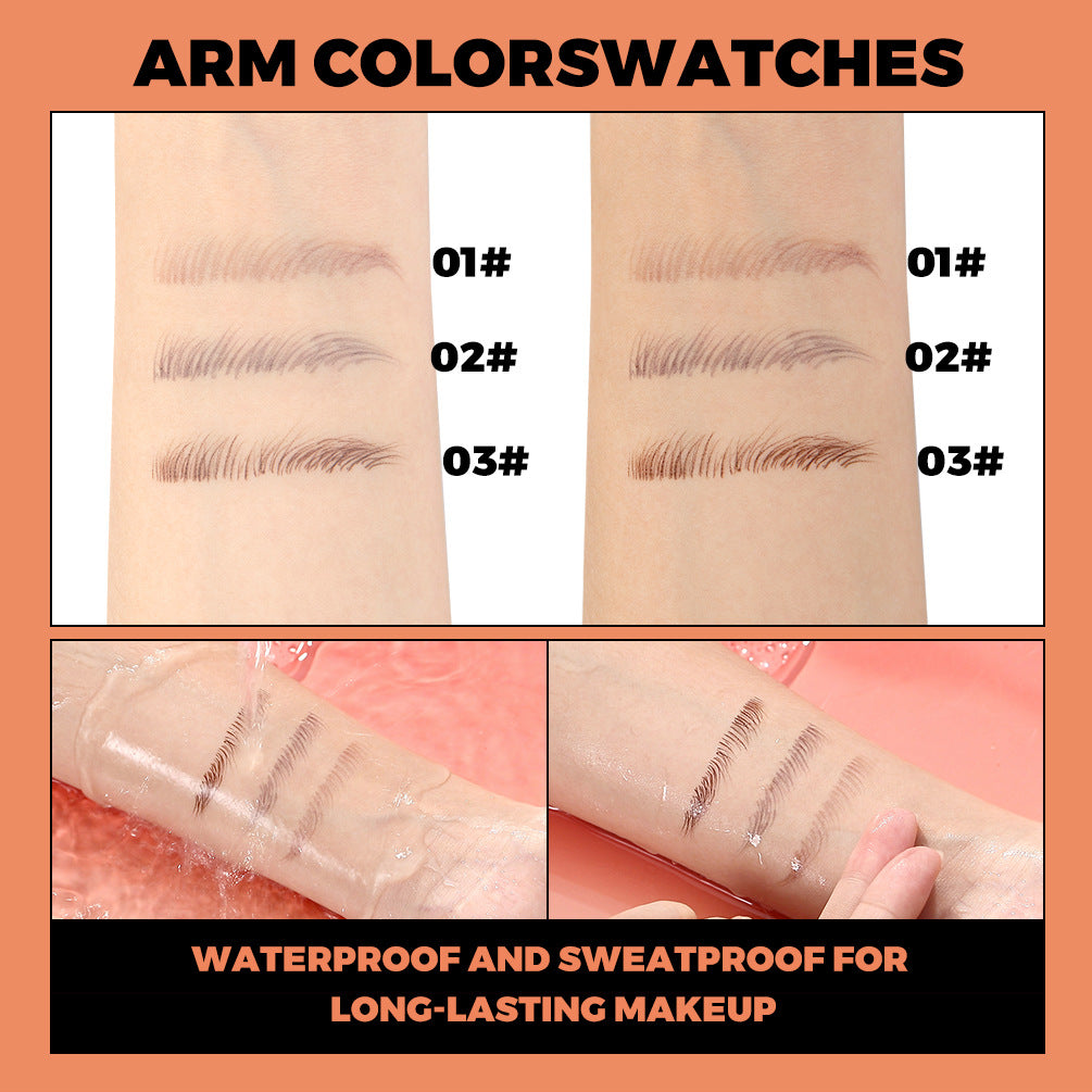 Waterproof Oil Resistant And Not Easily Smudged Eyebrow Pencil