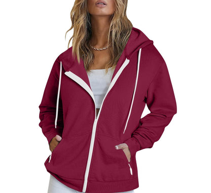 Men's And Women's Sports Hoodie Casual Cardigan Zipper